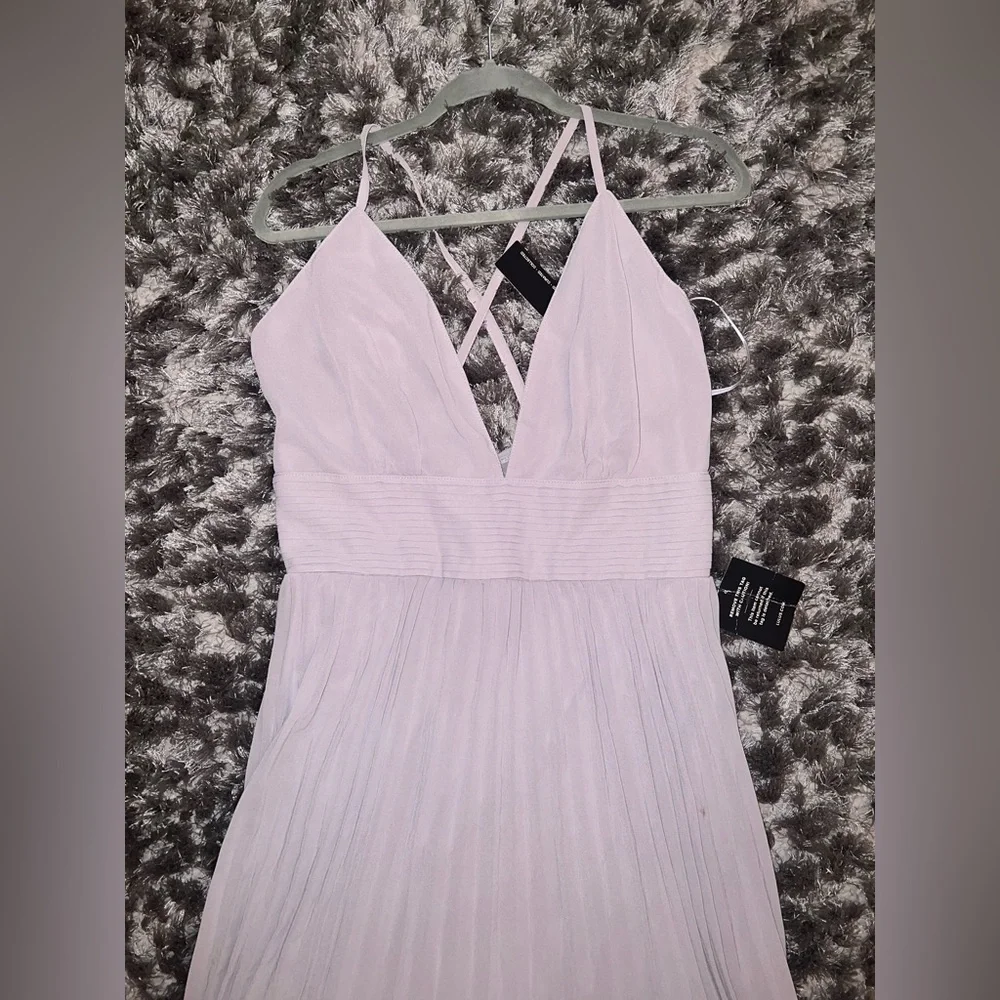 Lulu's Soft Gray Maxi Dress - Picture 2 of 9